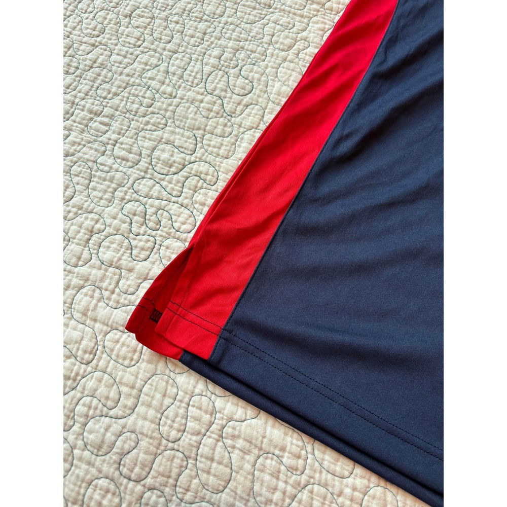 Colosseum Arizona Wildcats Mens Large Navy Red Performance Polo Shirt - Picture 3 of 6